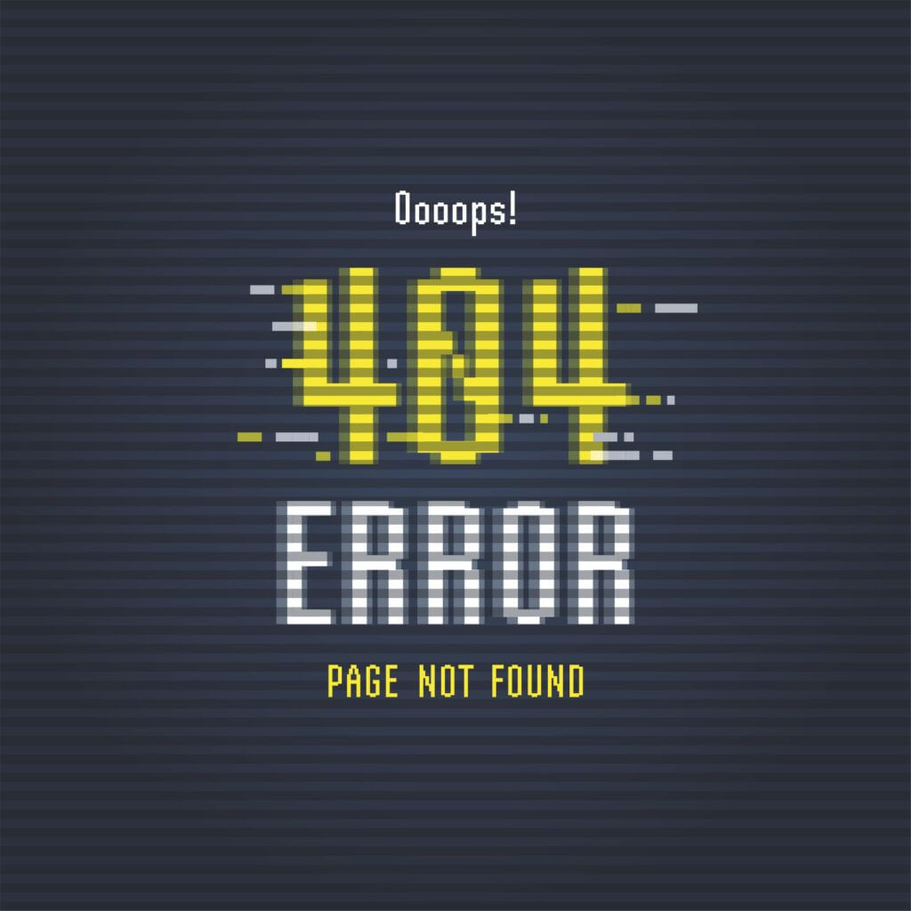 Why Does Error 404 Come